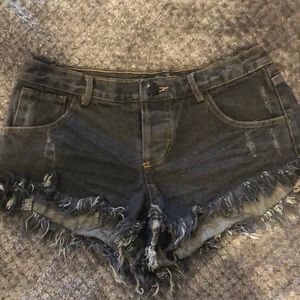 Honey Punch Denim Shorts
